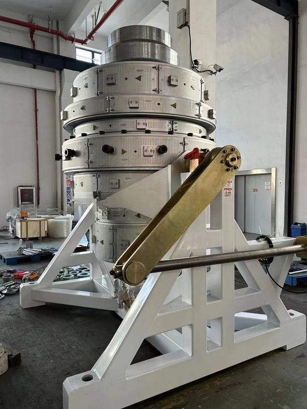 Water Supply HDPE Pipe Extrusion Production Line 75-250 mm with 400 Kg / H Capacity