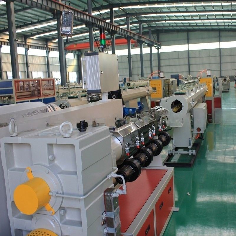 Separate Type Extruder Assembly Structure Newly Developed HDPE Pipe Extrusion Machine