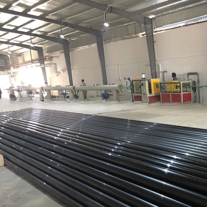 Customized Request German Technology HDPE Pipe Production Line Plastic Processed PE