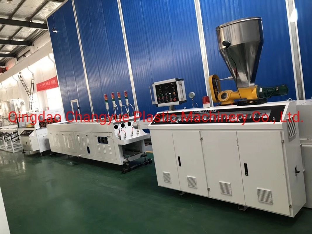 Double-screw Plastic Pipe Extruder Machine for PVC Electricity Conduit Pipe Assembly