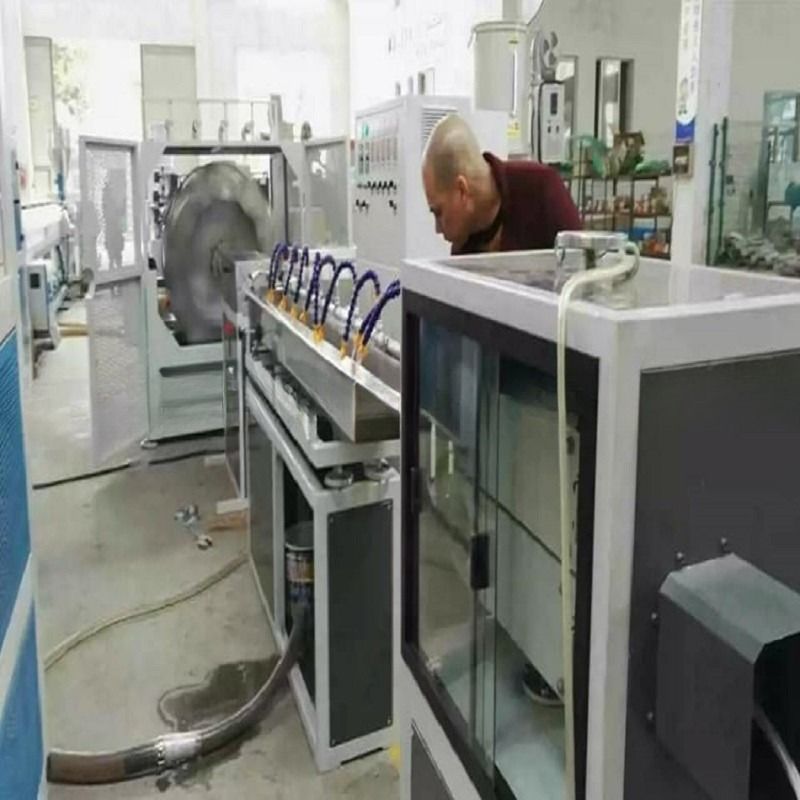 Twin-Screw PVC Fibre Reinforced Pipe Making Machine with Automatic Control System