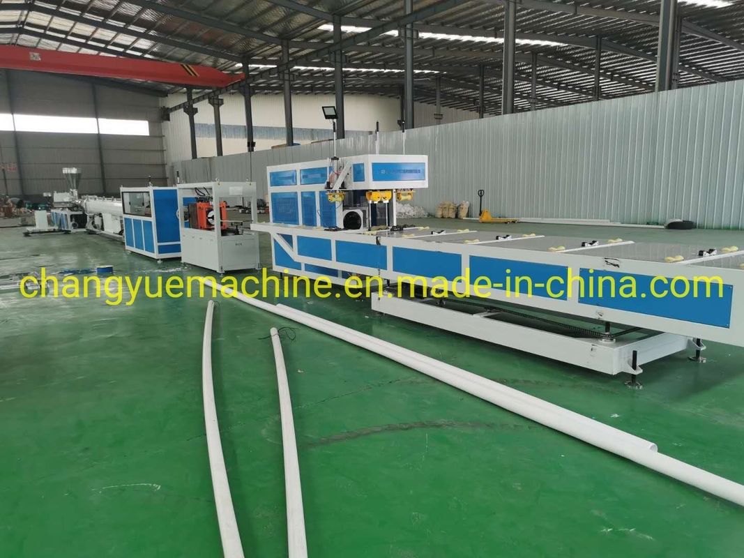 Full Intermeshing PVC Wiring Casing Pipe Plastic Extruder Machine for Automation