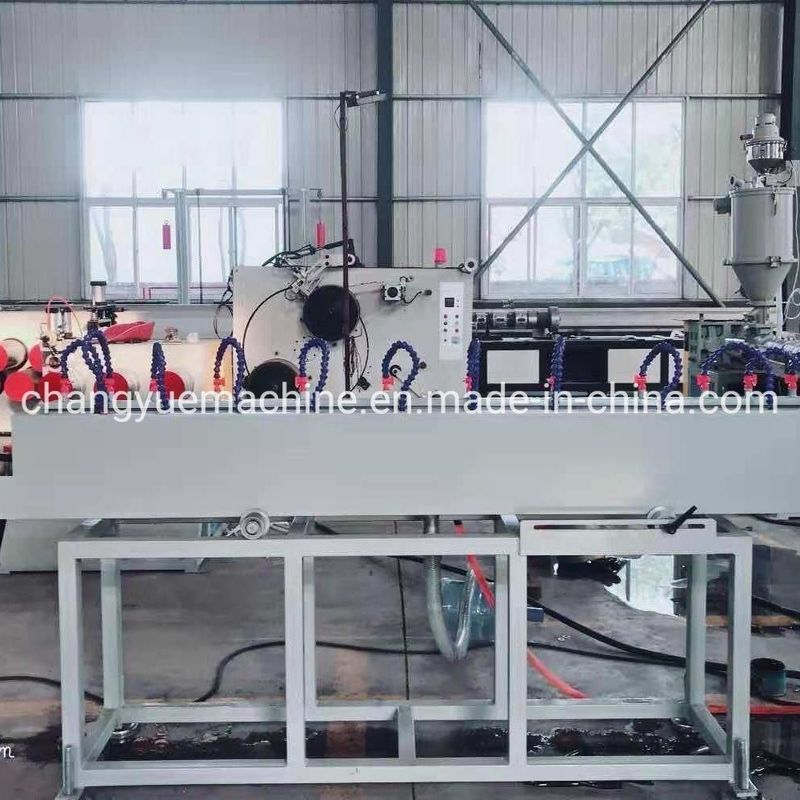 End PVC Fibre Reinforced Pipe Making Machine Pipe Extruder and Exhaust for End Pipes