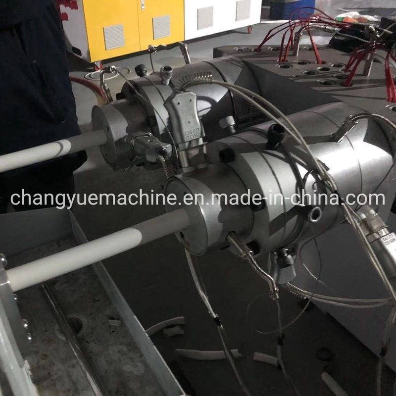 Full Intermeshing Engagement System PVC Conduit Tube Production Line in High Automation