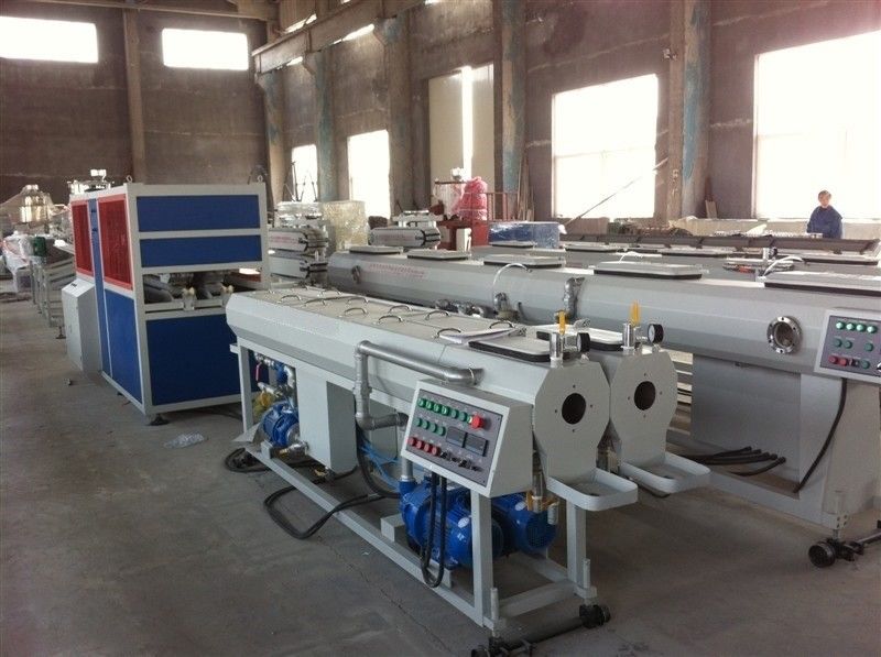 Vacuum Cleaner Hose Plastic Pipe Extrusion Machine with Screw Diameter 50-120mm in Gray or Customized