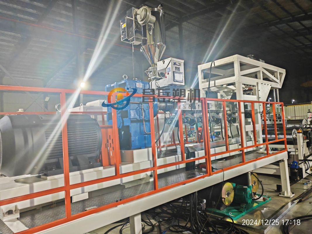 PP PS HIPS PET ABS plastic sheet extrusion line for seed tray thermoforming