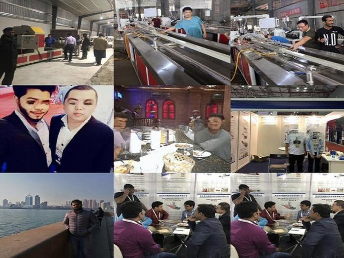 Plastic PVC Imitation Marble Sheet Production Line / PVC Sheet Extruder Machine/UV Board Machine