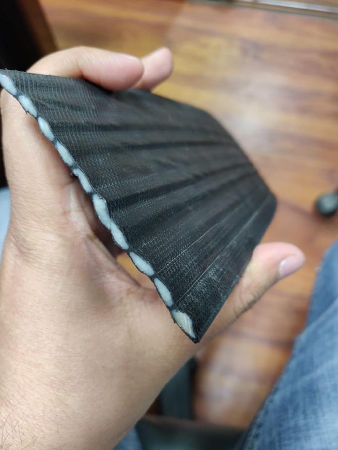 Plastic Extruder Machine / PE/PP Fiber Straping Extrusion Making Machine High Speed Geo Strap Production Line