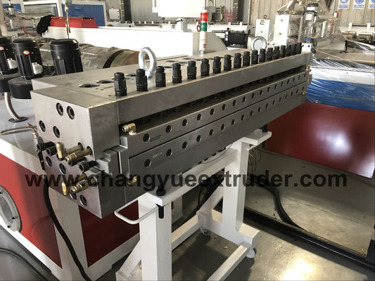 Automatic PVC / WPC Board Machine With Weg / Siemens Motor For 1220mm Sheet