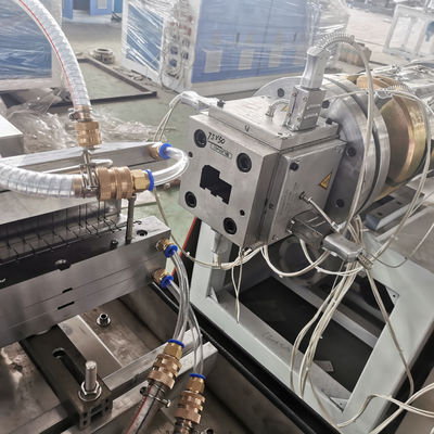 Plastic Profile Extrusion Machine for WPC / PVC Solid Door Frame Production Line