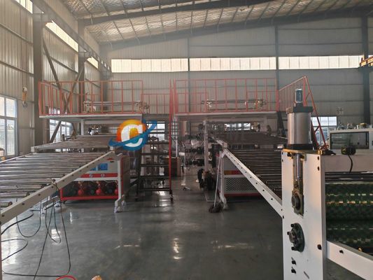 SJSZ 80/156 PVC Sheet Extrusion Machine 350Kg/H-450Kg/H PVC Sheet Line