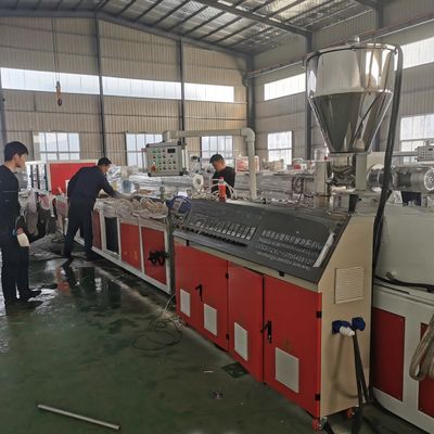 SJSZ65/132 PVC WPC Louver Panel Extruder Machine For Decoration