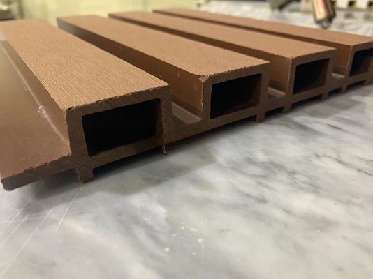 SJSZ65/132 PVC WPC Louver Panel Extruder Machine For Decoration