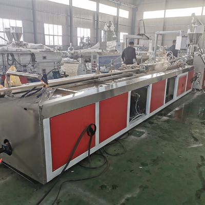 SJSZ65/132 PVC WPC Louver Panel Extruder Machine For Decoration