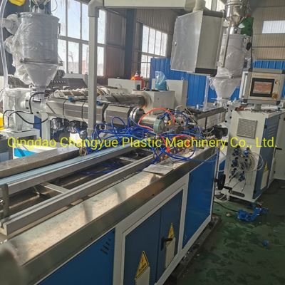 Automatic Temperature Controlling PVC Profile Extrusion Machine for PVC Label Holder Line