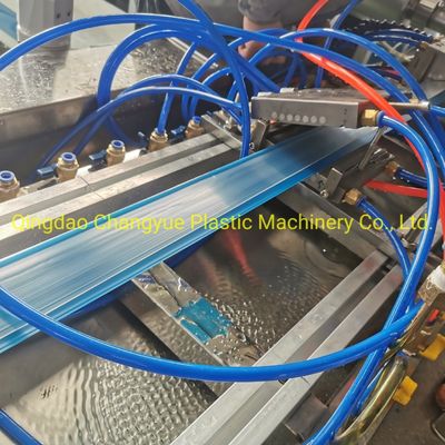 Automatic Temperature Controlling PVC Profile Extrusion Machine for PVC Label Holder Line